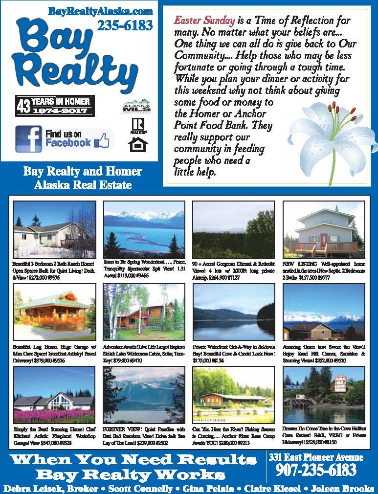 Bay Realty Alaska Check out our Homer News Ad